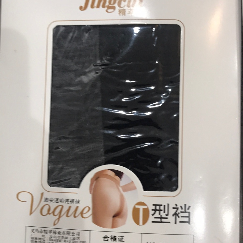 NWT 6 pack sheer black tights